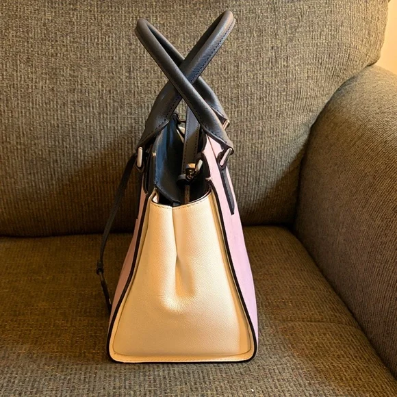 Kate Spade Periwinkle and Navy Cameron Medium Satchel - Picture 7 of 7